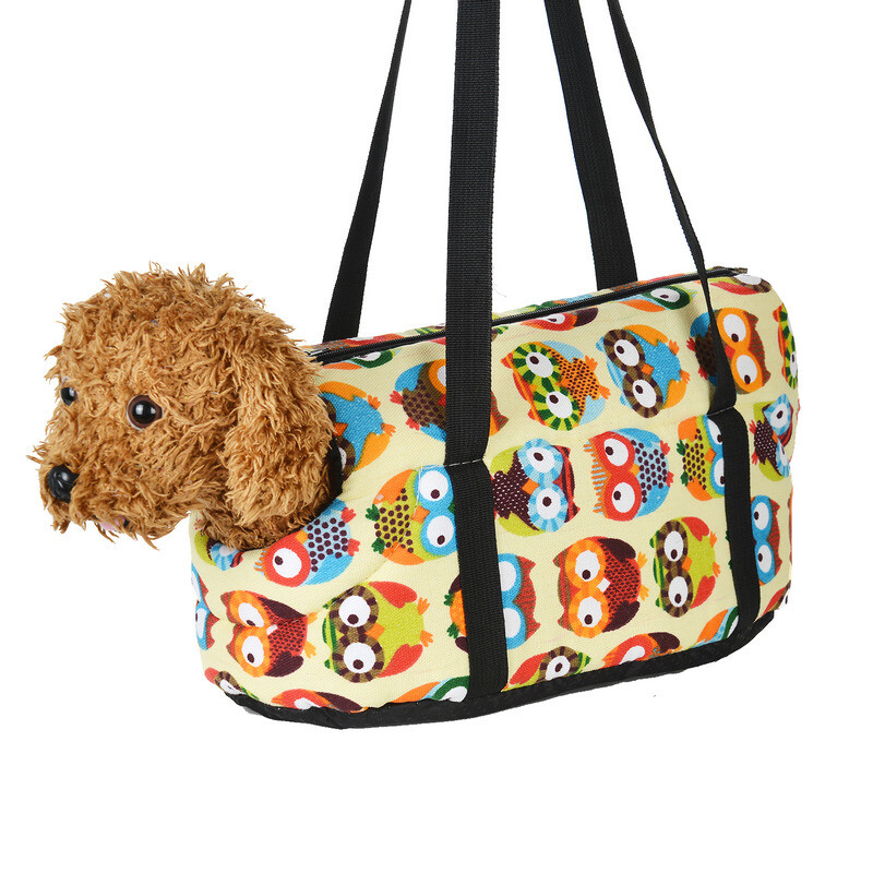 Āra suņu pārvadātājs maziem suņiem kaķiem Pārnēsājama mīksta kucēnu kaķēna plecu soma Ceļojumu pastaigu stropes Somas Jorkšīras mājdzīvnieku rokassomiņa