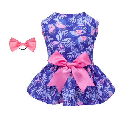 CuteBone Haljina za pse Ljetna odjeća za pse Djevojka Puppy Skirt Outfit Odjeća za kućne ljubimce za male pse