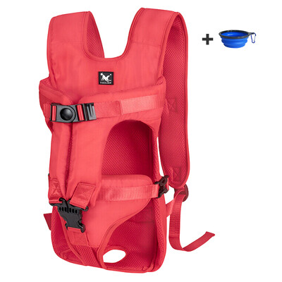 Āra mājdzīvnieku mugursomas suņu pārvadātājs Regulējams brīvroku mugursomas suņu mugursomas pārvadātājs vidēji maziem suņiem