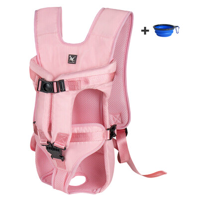 Āra mājdzīvnieku mugursomas suņu pārvadātājs Regulējams brīvroku mugursomas suņu mugursomas pārvadātājs vidēji maziem suņiem