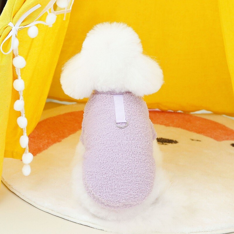 Flīsa suņu apģērbs, silts džemperis ar kapuci Čihuahua Yorkies mētelis maziem un vidējiem suņu kucēnu jaka mājdzīvnieku apģērbs