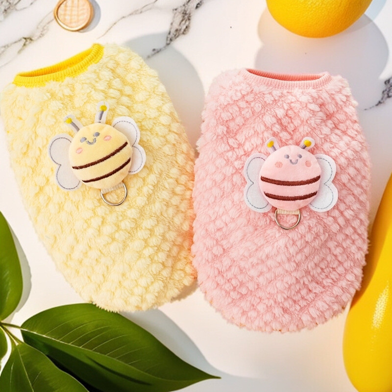 Novo popularno štene Štene Mačka Pas Kućni ljubimac Jesenska i zimska odjeća Bee Teddy/pomeranac Britanska kratkodlaka univerzalna