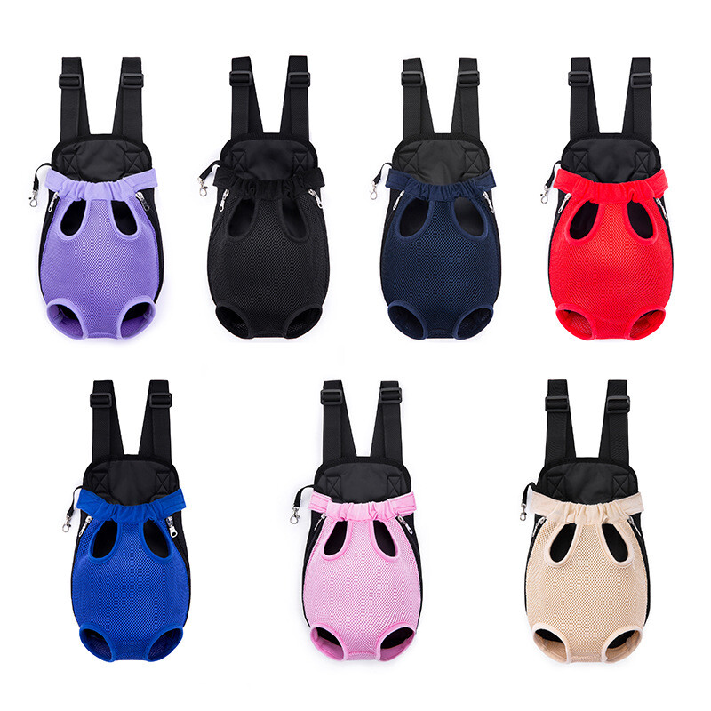 Mājdzīvnieku suņu kaķu mugursoma Tīkla maskēšanās āra ceļojumu produkti Perros elpojošie plecu rokturi somas maziem suņu kaķiem