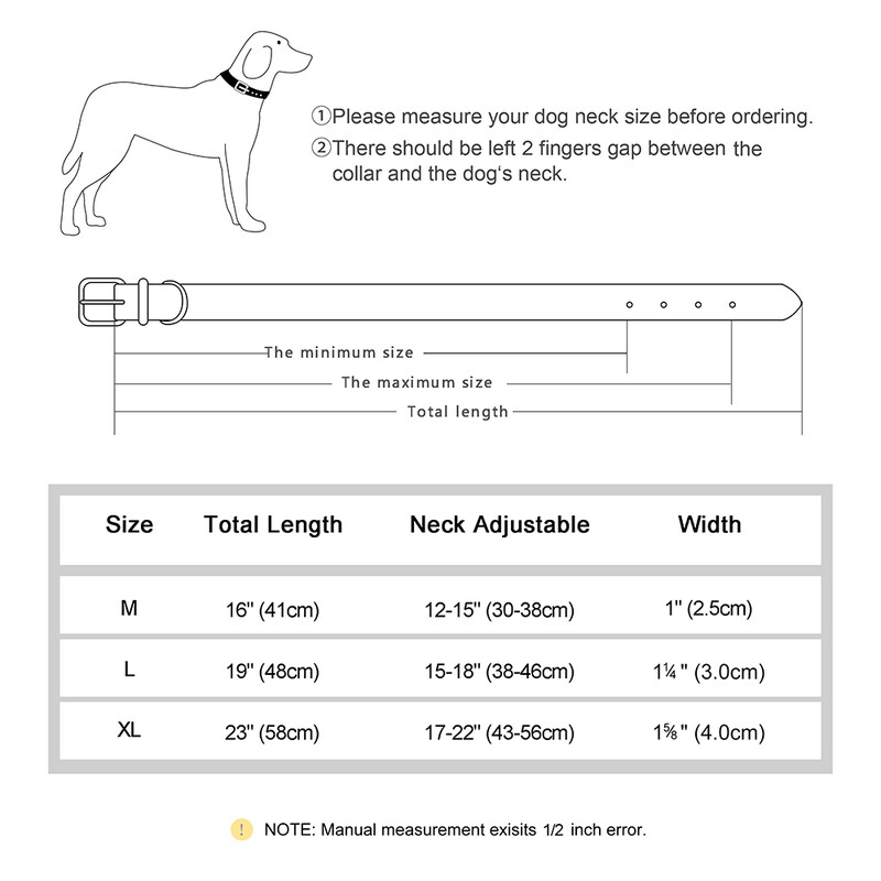 Radžota ādas suņu kakla siksna Mīksta PU ādas suņu kakla siksniņa Vēsas kniedēta radžota mājdzīvnieku kaklasiksna vidēji lieliem suņiem Franču buldogs XL