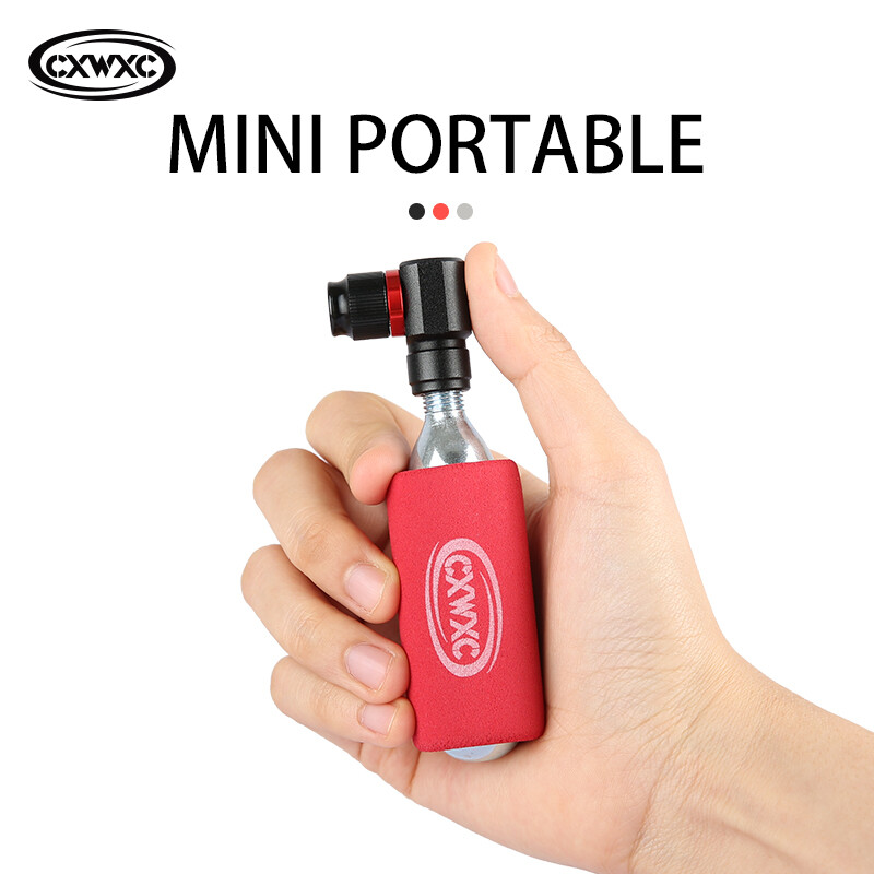 CXWXC CO2 pumpa za napuhavanje bicikla za Schrader Presta adapter MTB cijev gume za cestovni bicikl Mini ručna pumpa Dodaci za biciklizam