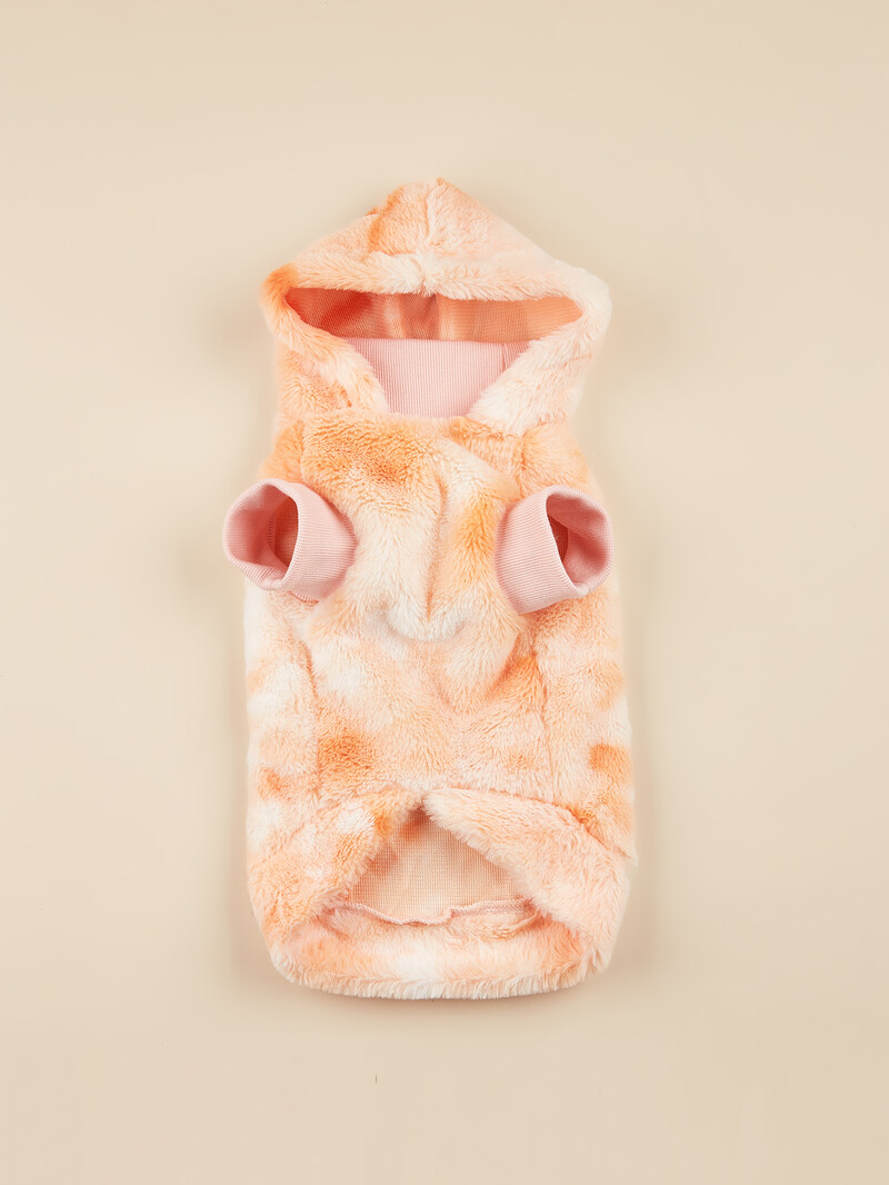 Super mekana plišana zimska topla majica za pse od umjetnog zečjeg krzna, modna topla majica s kornjačinom ovratnikom za mačku