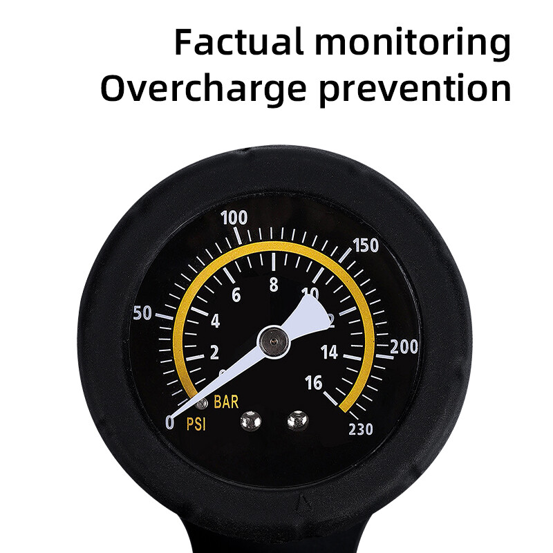 ENLEE Pumpa s pedalom za bicikl Prijenosna okomita pumpa Visokotlačna biciklistička oprema za brzo napuhavanje bez napora