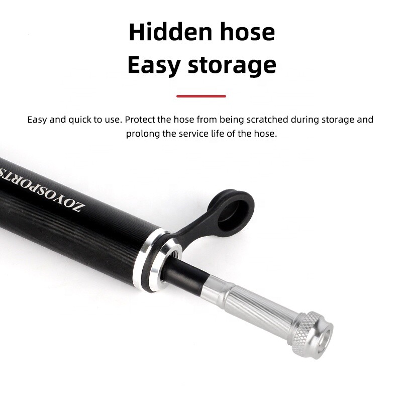 Pumpa za bicikle s mjeračem odgovara Presti i Schraderu Precizno napuhavanje Mini pumpa za gume za bicikle Visoki tlak 160 PSI Dodaci za bicikle