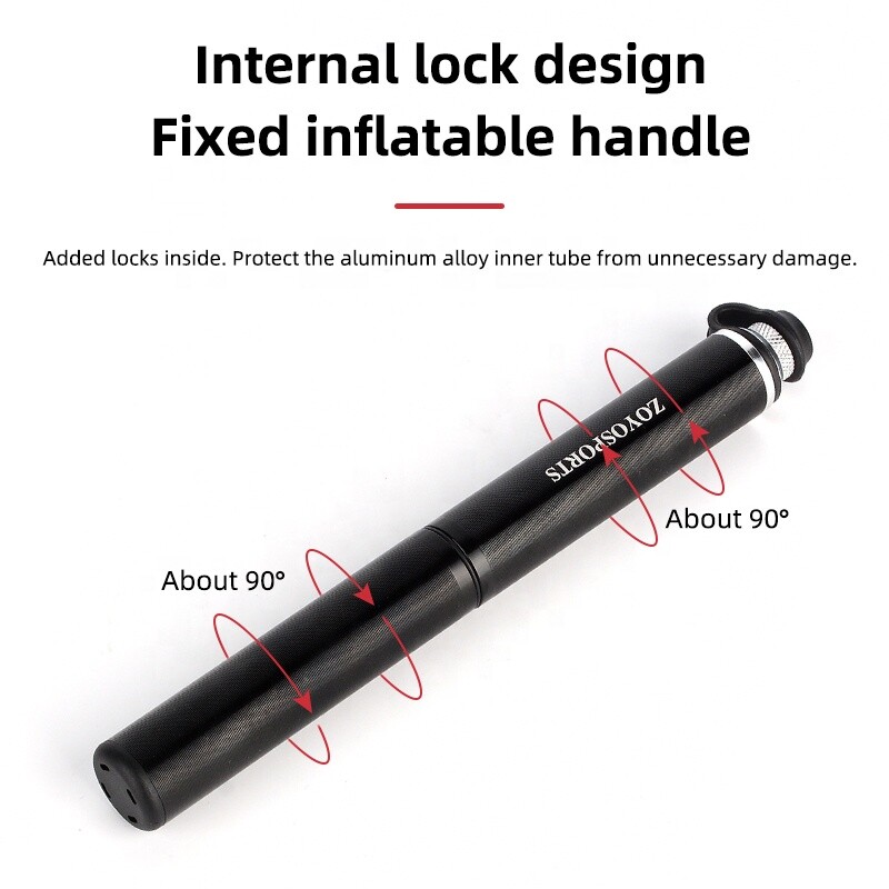 Pumpa za bicikle s mjeračem odgovara Presti i Schraderu Precizno napuhavanje Mini pumpa za gume za bicikle Visoki tlak 160 PSI Dodaci za bicikle