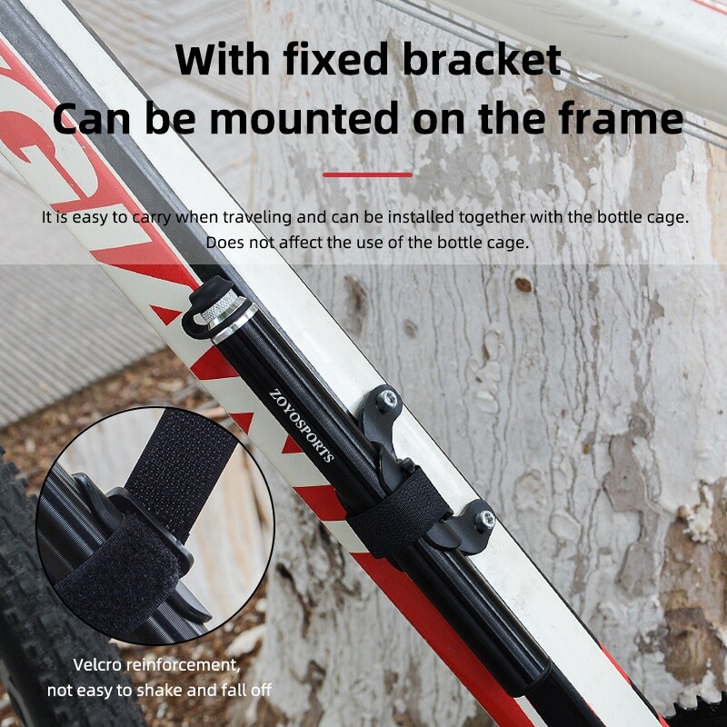 Pumpa za bicikle s mjeračem odgovara Presti i Schraderu Precizno napuhavanje Mini pumpa za gume za bicikle Visoki tlak 160 PSI Dodaci za bicikle