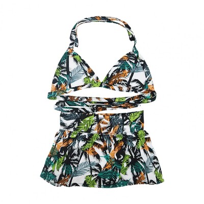 Mājdzīvnieku peldkostīms mīksts mājdzīvnieku bikini kleita šņorējams suņu peldkostīms ar ziedu apdruku kaķu vasaras pludmales svārki peldkostīmi maziem suņiem