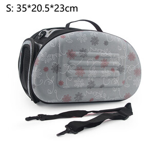 Suņu pārnēsāšanas soma Pārnēsājama kaķu rokassomiņa Salokāma ceļojumu mājdzīvnieku soma kucēnam Tīkla plecu soma S/M/L