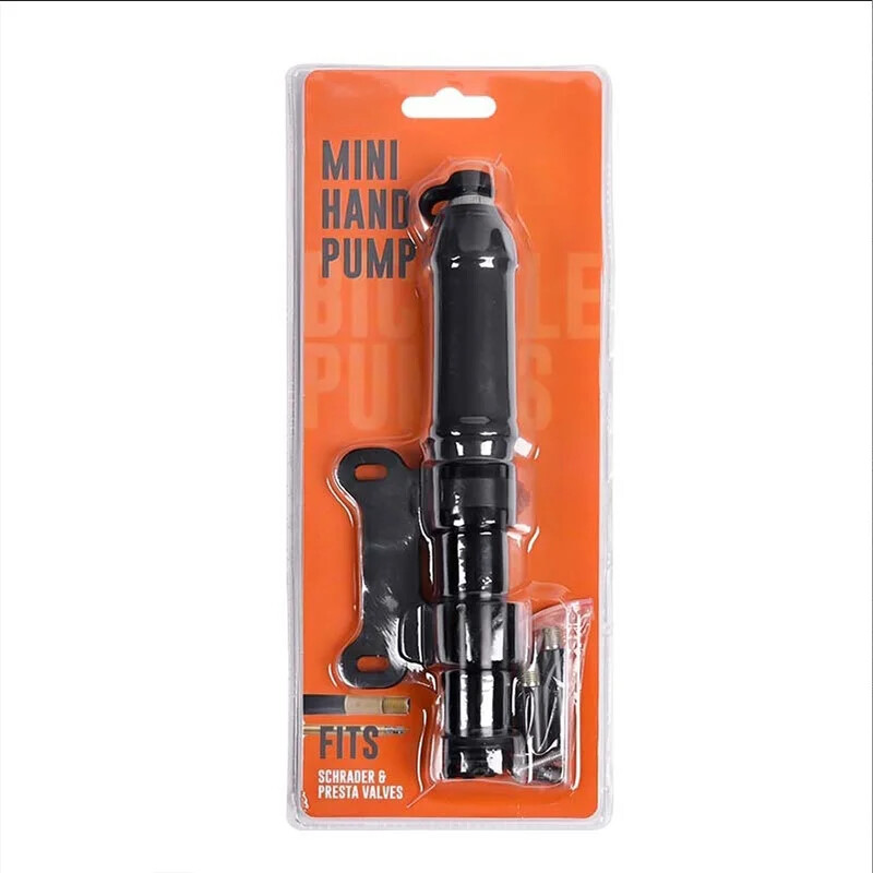 Prijenosni mini visokotlačni motocikl, brdski bicikl, zračna pumpa, komplet za popravak guma za bicikl, pumpa za gume za bicikle 100PSI