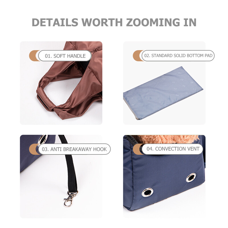 Ikdienas ceļojumu plecu kaķēnu soma kucēna pārnēsāšanas soma ūdensizturīga salokāma āra kaķa suņu nēsāšanas rokassomiņa