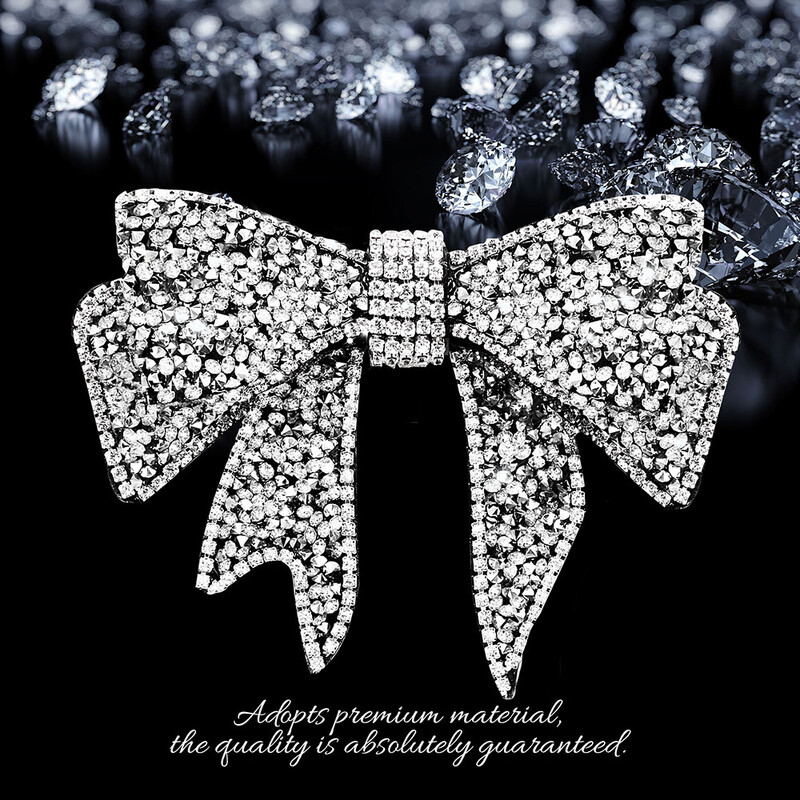 New Diomand Dog Bowtie Luksuzna uklonjiva Bling Shining Grooming Kućni ljubimci Psi Leptir leptir Ogrlica Dodaci za male pse Proizvodi za mačke