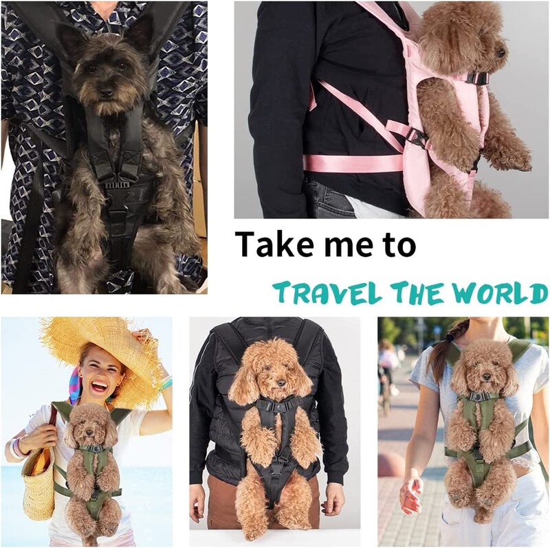 Mājdzīvnieku mugursomas pārnēsātājs Mājdzīvnieki Suņu pārvadāšanas soma Pārnēsājama mugursoma suņiem Kaķu dubultplecu soma kucēnu ceļojumu suņu somas