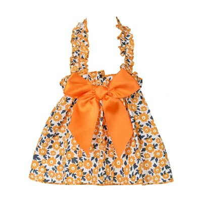 Izcila meistarība Viegli valkājama kleita mājdzīvnieku suns Bowknot ziedu princeses kleita suns grezna kleita ikdienas valkāšanai