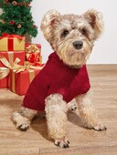 W17 Rudens ziemas jaunā sarkanā adīšanas zvaigzne Ziemassvētku vecīša koks sniegpārsla pom-pom Bišons pūdelis korgi džemperis ar kapuci mopsis