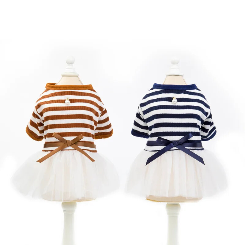 Pavasara rudens princeses mājdzīvnieku kleita suņiem Maziem maziem kucēniem Dzīvniekiem kaķiem Tutu kāzu ballītes svārki Apģērbi Čivavas Jorkiem