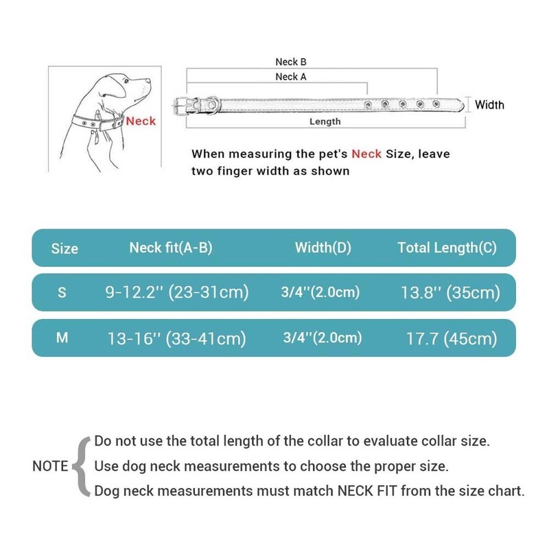 Regulējamas ādas suņu kaklasiksnas gradienta krāsas kucēnu kaklasiksnas maziem un vidējiem suņiem Regulējami mājdzīvnieku aksesuāri collier chien S/M