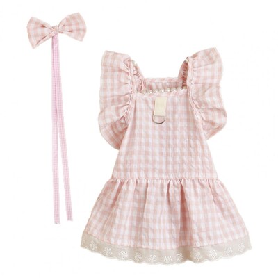 Kaķu apģērbs Mājīgs kaķu krekls Mājdzīvnieku suņu kleita Vasaras Apģērbi Sviedrus absorbējošas Vasaras Suņu Apģērbs