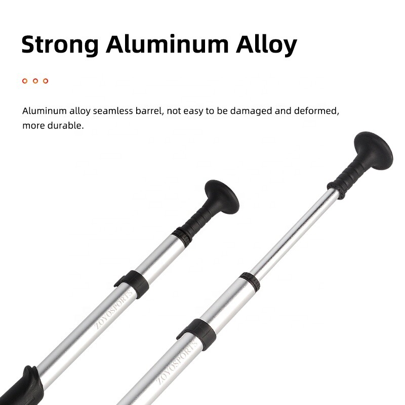 ZOYOSPORTS augstspiediena 300 PSI kalnu velosipēda trieciensūknis Schrader vārstam