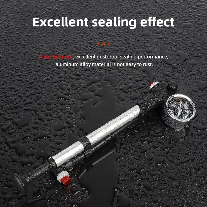 ZOYOSPORTS augstspiediena 300 PSI kalnu velosipēda trieciensūknis Schrader vārstam