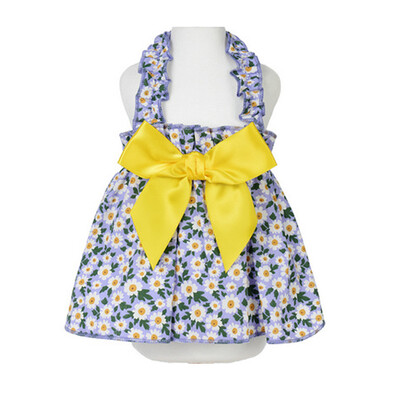 Xs-Xl Ziedu kucēnu modes pavasara vasaras princešu kleitas 2024 Saldas, mīļas mājdzīvnieku kleitas kucēnu suns taksis svārki, apģērbi, apģērbi