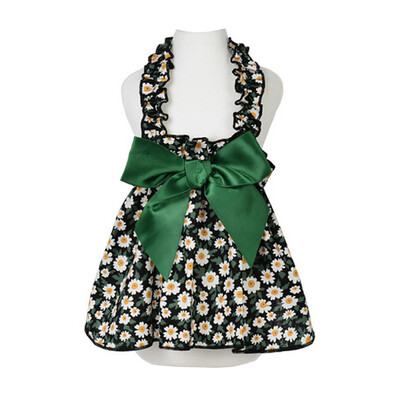 Xs-Xl Ziedu kucēnu modes pavasara vasaras princešu kleitas 2024 Saldas, mīļas mājdzīvnieku kleitas kucēnu suns taksis svārki, apģērbi, apģērbi