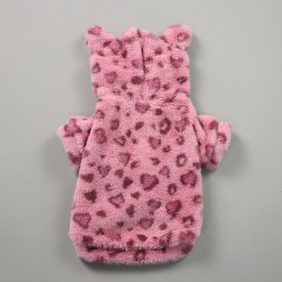 Šilti rūbai šuniui katės šuniuko striukė su gražia ausų kepure, neryškiu paltu, megztiniai, šunų kostiumai mažam ir vidutiniam šuniui