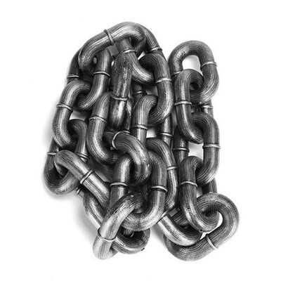 1,5 m smieklīgi plastmasas simulācijas ķēde suns mājdzīvnieku pavadas mājdzīvnieku vilkmes virves Helovīna rekvizīti