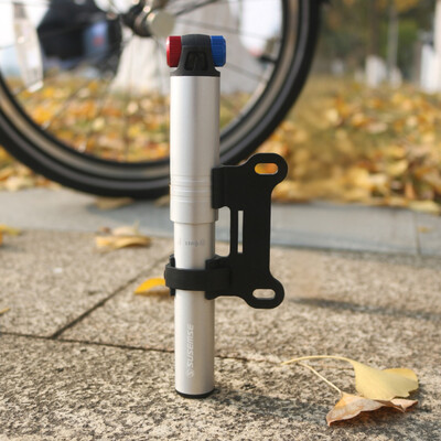 Mini velosipēda sūknis 120PSI slēptās šļūtenes riteņbraukšanas rokas sūknis velosipēda piepūšanai alumīnija sakausējums, nodilumizturīgs pārnēsājams AV FV sūknim