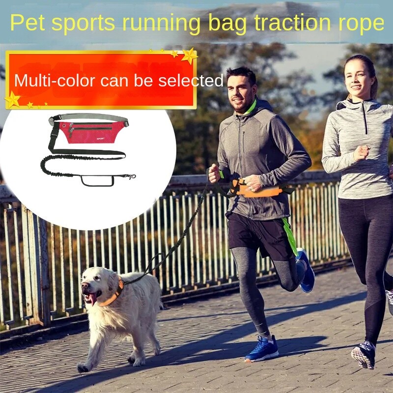 1kom pseći povodac za sport i trčanje bez ruku povodac reflektirajući i rastezljivi povodac za kućne ljubimce povodac za vanjske povodce potrepštine za kućne ljubimce