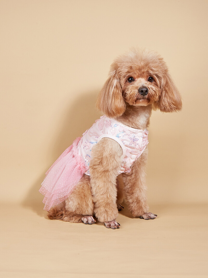 Dog TuTu kleita maziem suņiem, kostīms, vizulis kucēns ar tilla sunītis mājdzīvnieku apģērbs Apģērbs suņiem kaķiem ikdienas valkāšanai