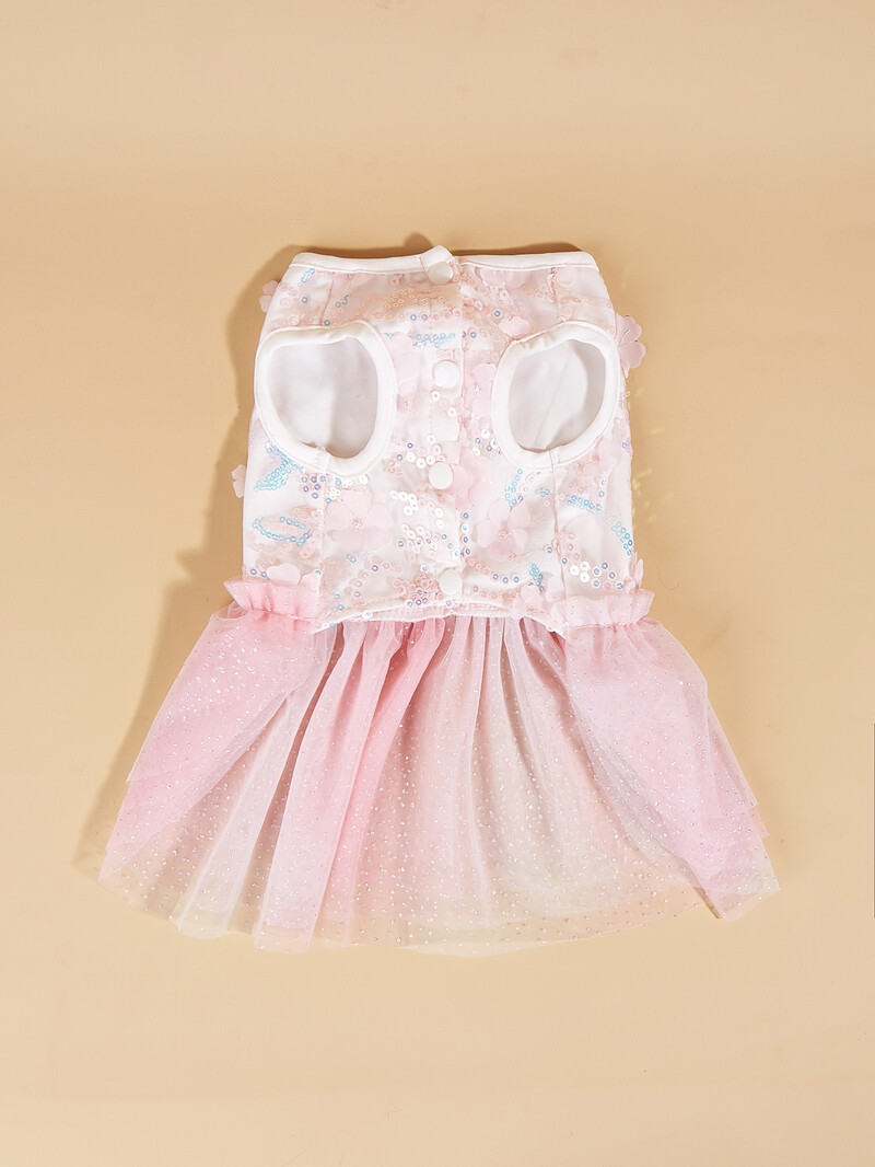 Dog TuTu kleita maziem suņiem, kostīms, vizulis kucēns ar tilla sunītis mājdzīvnieku apģērbs Apģērbs suņiem kaķiem ikdienas valkāšanai