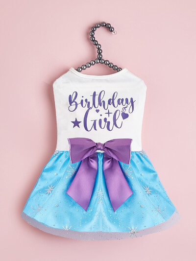 Jauka suņu kleita maziem suņiem Meiteņu vizulis sietiņš Vasaras tutu kleita Suņu apģērbs Kaķu apģērbs Mājdzīvnieku kucēnu apģērbs Suņu tērpi