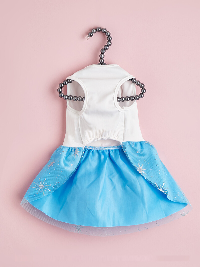 Jauka suņu kleita maziem suņiem Meiteņu vizulis sietiņš Vasaras tutu kleita Suņu apģērbs Kaķu apģērbs Mājdzīvnieku kucēnu apģērbs Suņu tērpi