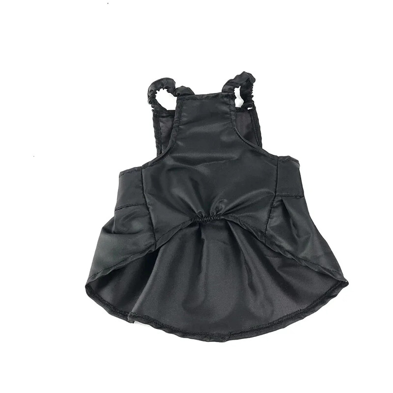 FATHIN Luksusa stila mājdzīvnieku svārki Franču buldoga siksniņa, melna kleita maziem un vidējiem suņiem kaķiem XS-XXL Suņu apģērbi Suņu kleita