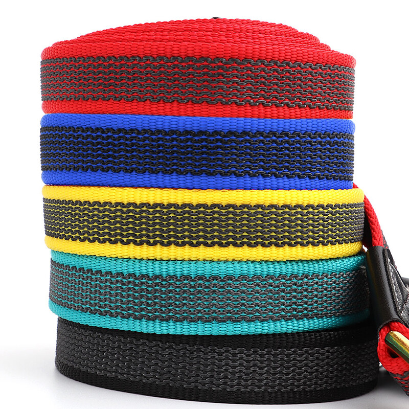 2 m ilgio šunų pavadėlis naminių gyvūnėlių pavadėlis, neslystantis guminis nailoninis treniruoklis vaikščiojimo virvei šunų pavadėliai mažiems vidutinio dydžio šunims