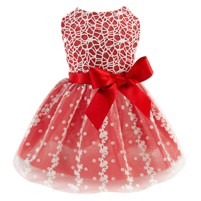 U Pick CuteBone Girl šuniuko šunų suknelė Madinga šuns sijono apranga Populiari naminių gyvūnėlių rūbai Dovana mažiems šunims