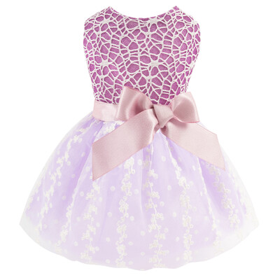 U Pick CuteBone Girl šuniuko šunų suknelė Madinga šuns sijono apranga Populiari naminių gyvūnėlių rūbai Dovana mažiems šunims