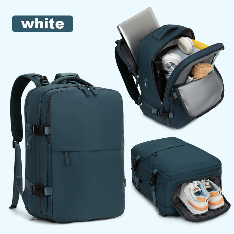 Határon átnyúló utazó hátizsák Nagy űrtartalmú női hátizsák, extra nagy, könnyű, többfunkciós poggyász hátizsák, üzleti táska rövid távú utazásokhoz