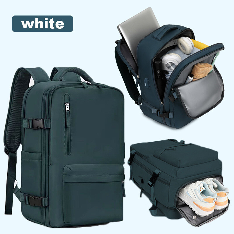 Határon átnyúló utazó hátizsák Nagy űrtartalmú női hátizsák, extra nagy, könnyű, többfunkciós poggyász hátizsák, üzleti táska rövid távú utazásokhoz