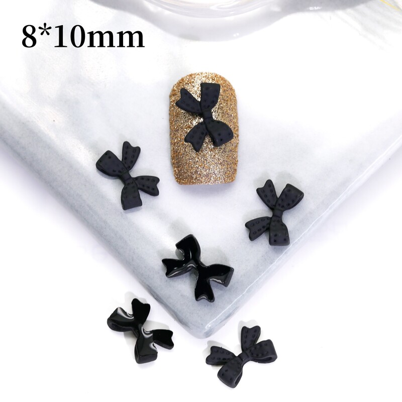 Nauji juostiniai nagų dailės priedai 50 vnt. juodai balti klasikiniai matiniai japoniško stiliaus universalūs trimačiai nagų papuošimai