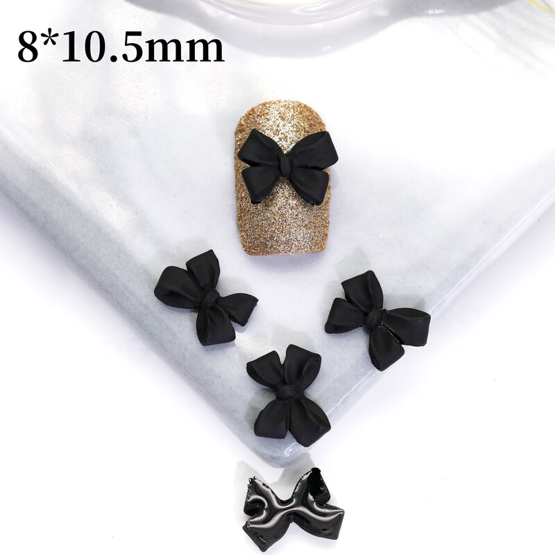 Nauji juostiniai nagų dailės priedai 50 vnt. juodai balti klasikiniai matiniai japoniško stiliaus universalūs trimačiai nagų papuošimai