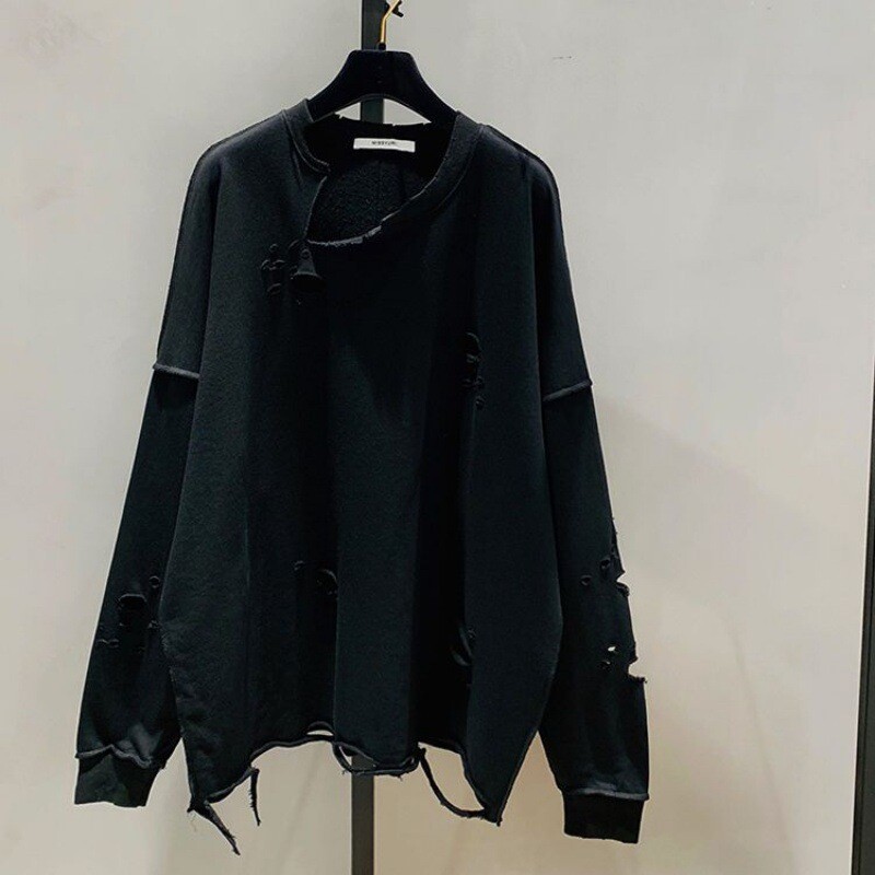 100% plēsts sporta krekls ar vaļīgu apaļu apkakli, vidēja garuma, pavasaris un rudens, jauna mode, sieviešu korejiešu versija, oranžs T-krekls ar garām piedurknēm