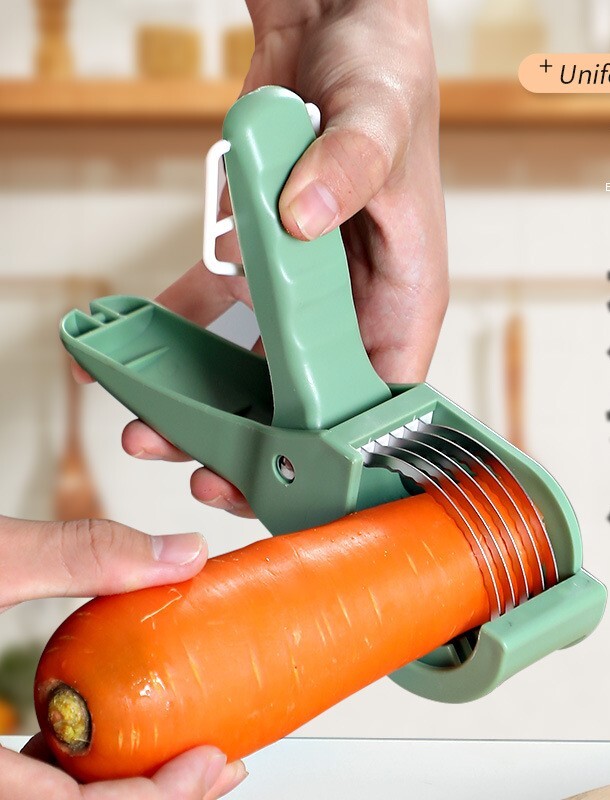 Naujas tarpvalstybinis virtuvinis peilis daržovėms ir vaisiams nerūdijančio plieno daugiafunkcis peilis daržovių salotoms ir vaisiams