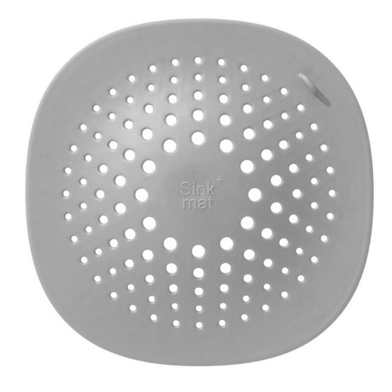 Grindų kriauklės gaudyklė šiukšlių plaukų filtras kanalizacijos silikono plaukų blokavimo tinklelis nuo plaukų slinkimo