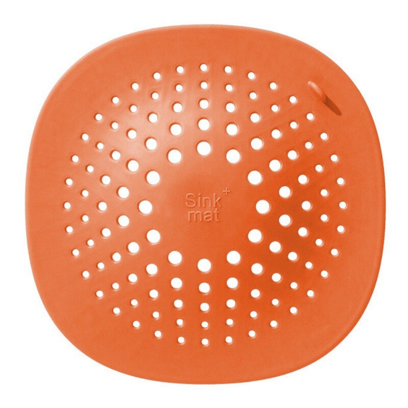 Grindų kriauklės gaudyklė šiukšlių plaukų filtras kanalizacijos silikono plaukų blokavimo tinklelis nuo plaukų slinkimo