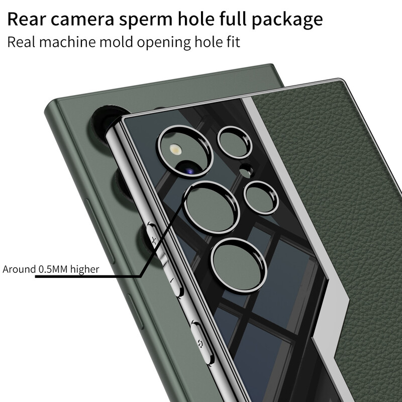 Tinka Samsung S25Ultra mobiliojo telefono dėklui S24/23Ultra galvanizuotos odinės superautomobilio pilnas dangtelis apsaugantis nuo kritimo